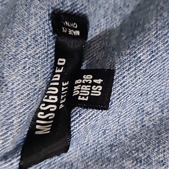 Missguided ⭐️⭐️CUSTOM⭐️⭐️ jacket With LV Patchwork - Picture 5 of 9